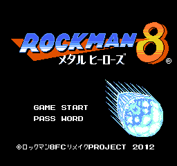Rockman8FC タイトル