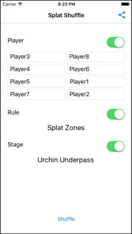 Splat Shuffle